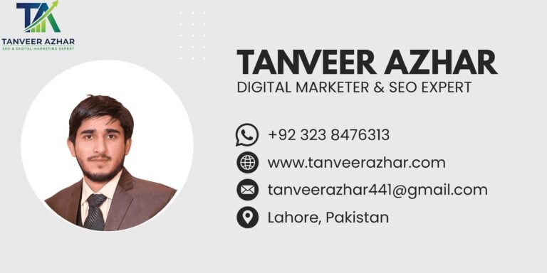 Contact with Tanveer Azhar